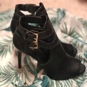 MICHAEL Kors Peep Toe Booties Size 8.5